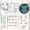 bloom daily planners 2026-2027 Academic Planner, 13 Month Soft Cover Monthly & Weekly, 5.5" x 8.25", Stickers Included, Coastal Calm